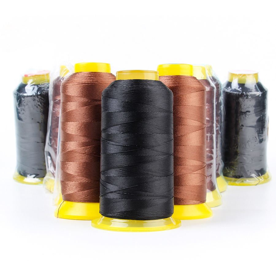 Leeons Hair Extension Accessory Weaving Hair Sewing Nylon Threads for Machine Weft Hair Extension Wig Making Tools