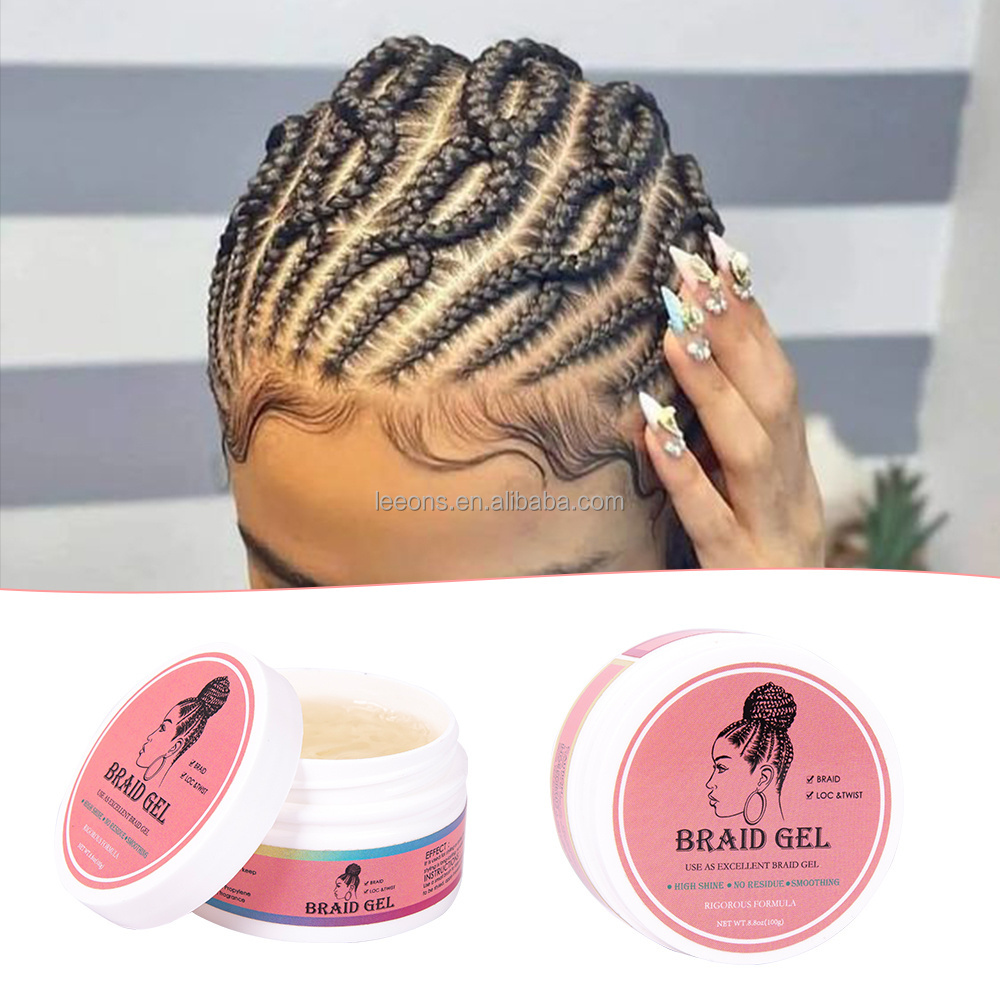 All Day Lock Extra Hold 4C Hair Styling Twist Loc Edge Braid Hair Gel Vendor Shine and Jam Gel Private Label