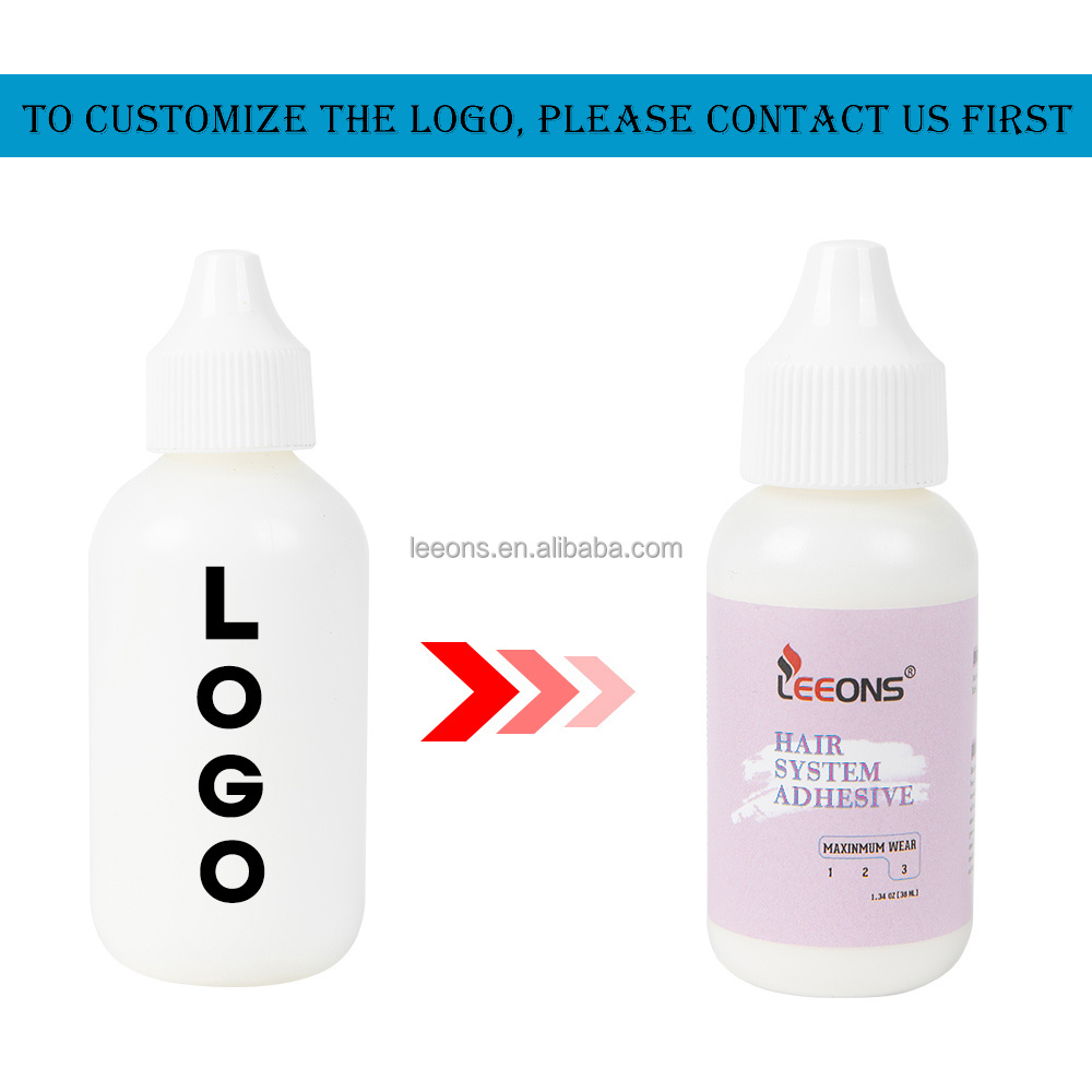 Private Label Hair Glue Wig Adhesive Water Proof Lace Glue and Remover for Lace Wig