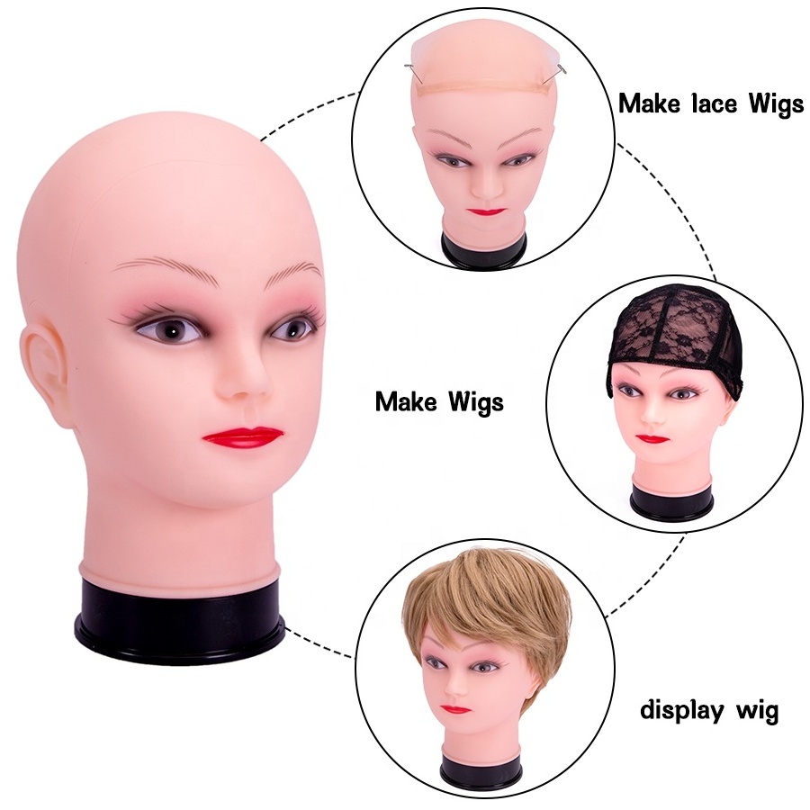 Wholesale Cheap Wig Display Head Mannequin Head Without Hair For Wig Making