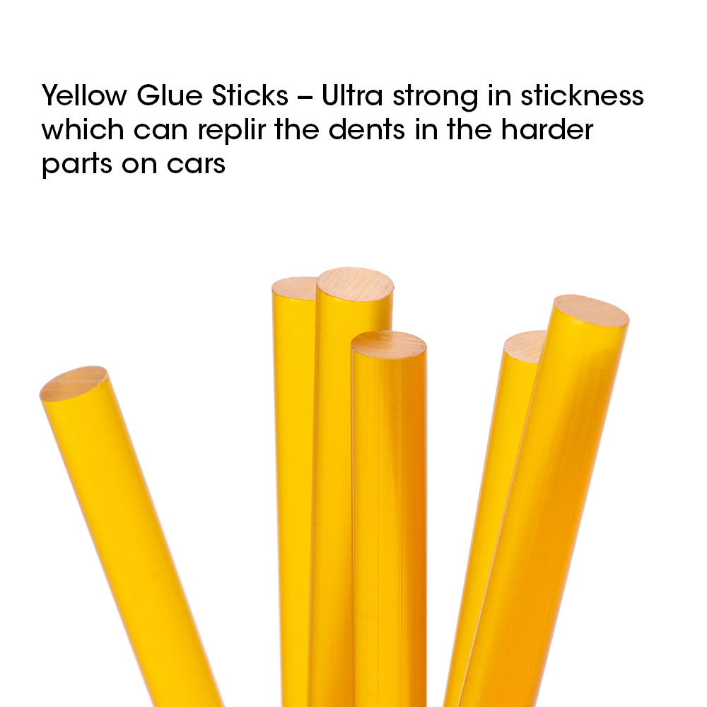 7.2cm*10cm Yellow Brown Black Color Keratin  Melting Glue Stick Hair Extension Glue Sticks For Tip Hair