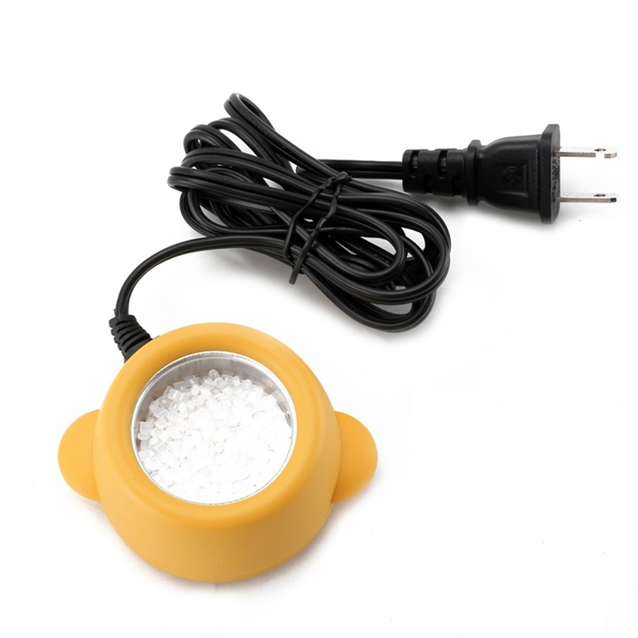 Yellow Mini Hot Pot Melting Keratin Glue Beads Glue Stove Constant High Temp for Fusion Hair Extension Repair Tools