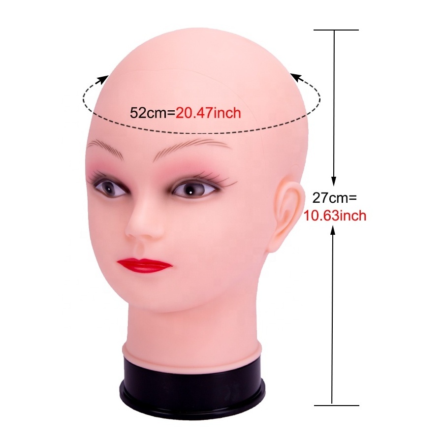 Wholesale Cheap Wig Display Head Mannequin Head Without Hair For Wig Making