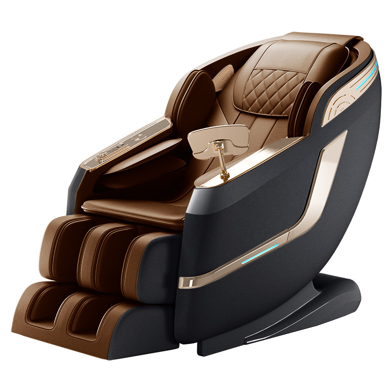 Leercon  Factory OEM 3d Massage Shiatsu Zero Point Massagechair Zero Gravity 6d  Automatic Full Body 4d Masasge chair