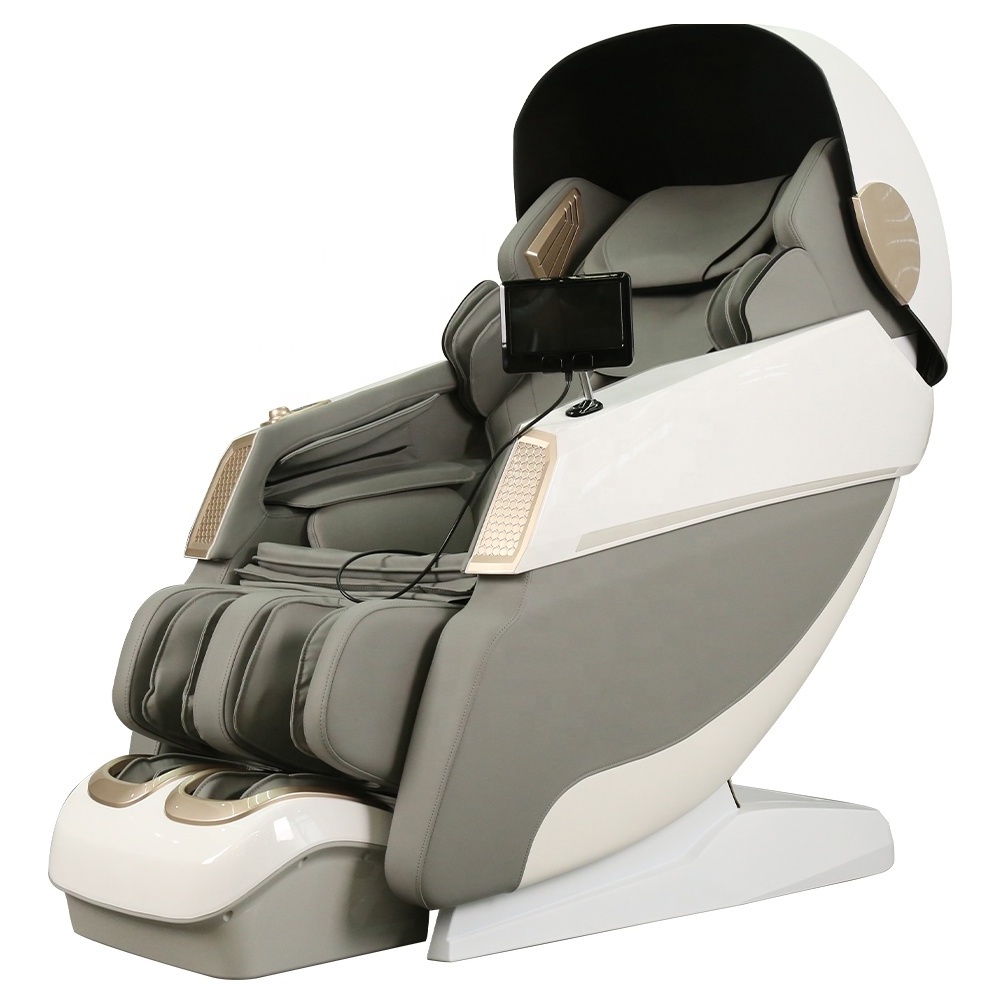 Shiatsu Zero Gravity Massage Chair Leercon 2023 Best Human Touch Luxury Body Stretch Heat Body Scan Free Spare Parts SL Track