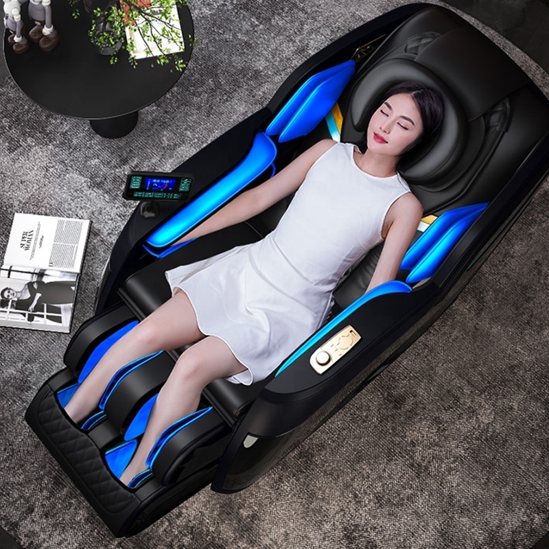 Leercon Factory Direct Sale home full body automatic 4d leg extended zero gravity massage chair 4d human touch sl-150