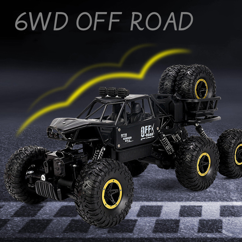 6 Wheel 2.4G High Speed Monster Truck RC Cars 4x4 High Speed Off Road Climbing Monster Truck