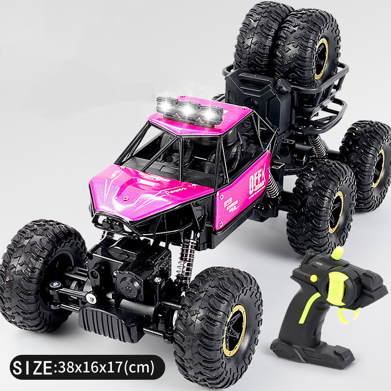 6 Wheel 2.4G High Speed Monster Truck RC Cars 4x4 High Speed Off Road Climbing Monster Truck