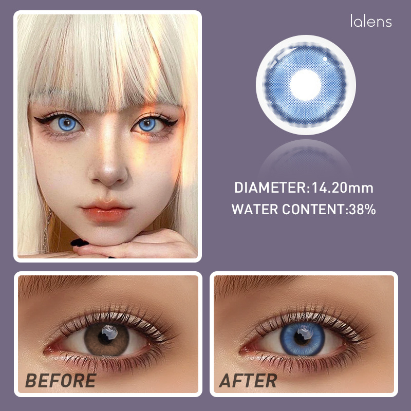 Lalens Magic Pop Prescription Eye Contacts Cosplay Contact Lens Color Wholesale Korean Factory Doll Eyes Contact Lenses