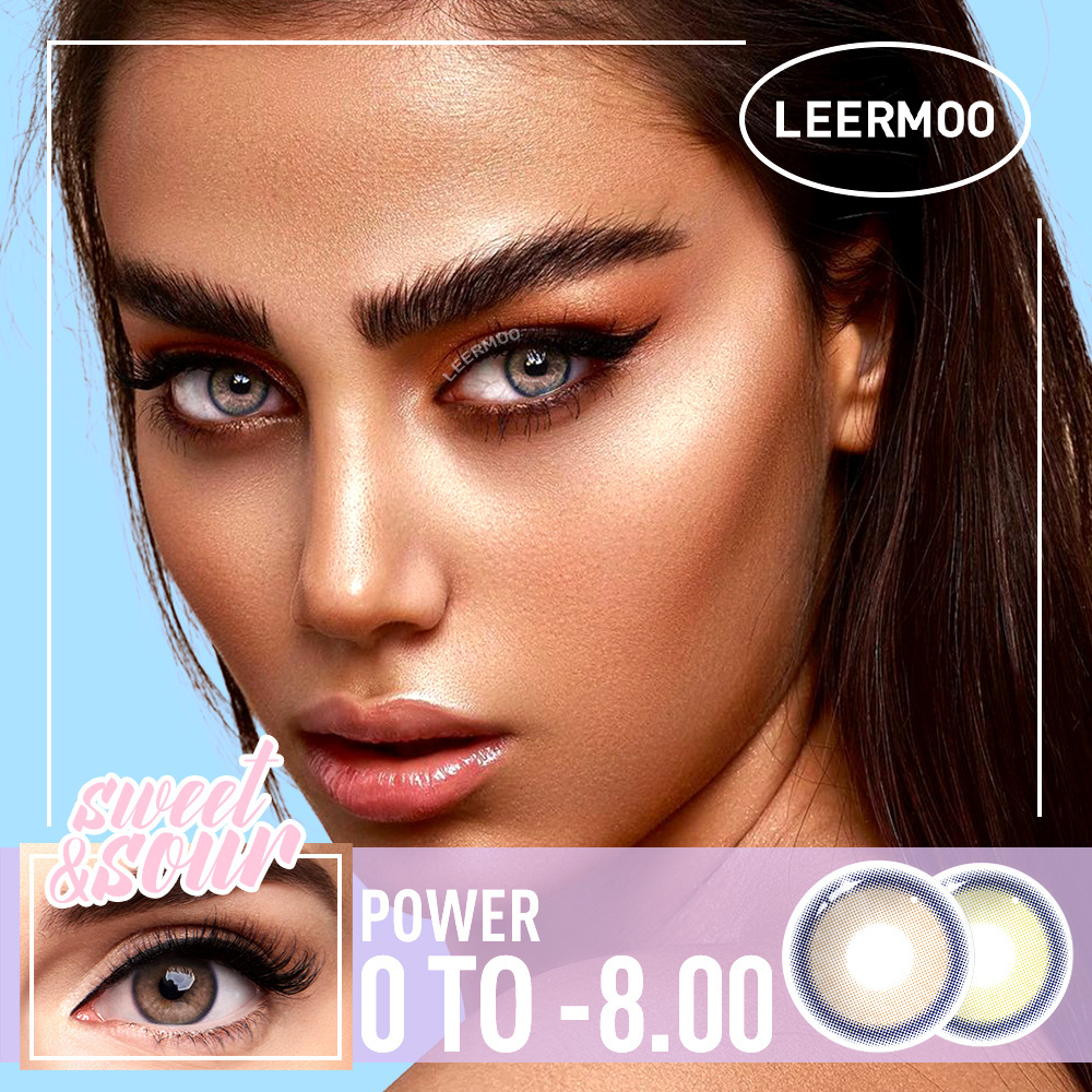 Leermoo New Arrival Circle Soft Color Contacts NEALA Pretty Contact Lenses Wholesale Prescription From Plano to 800 Yearly Use