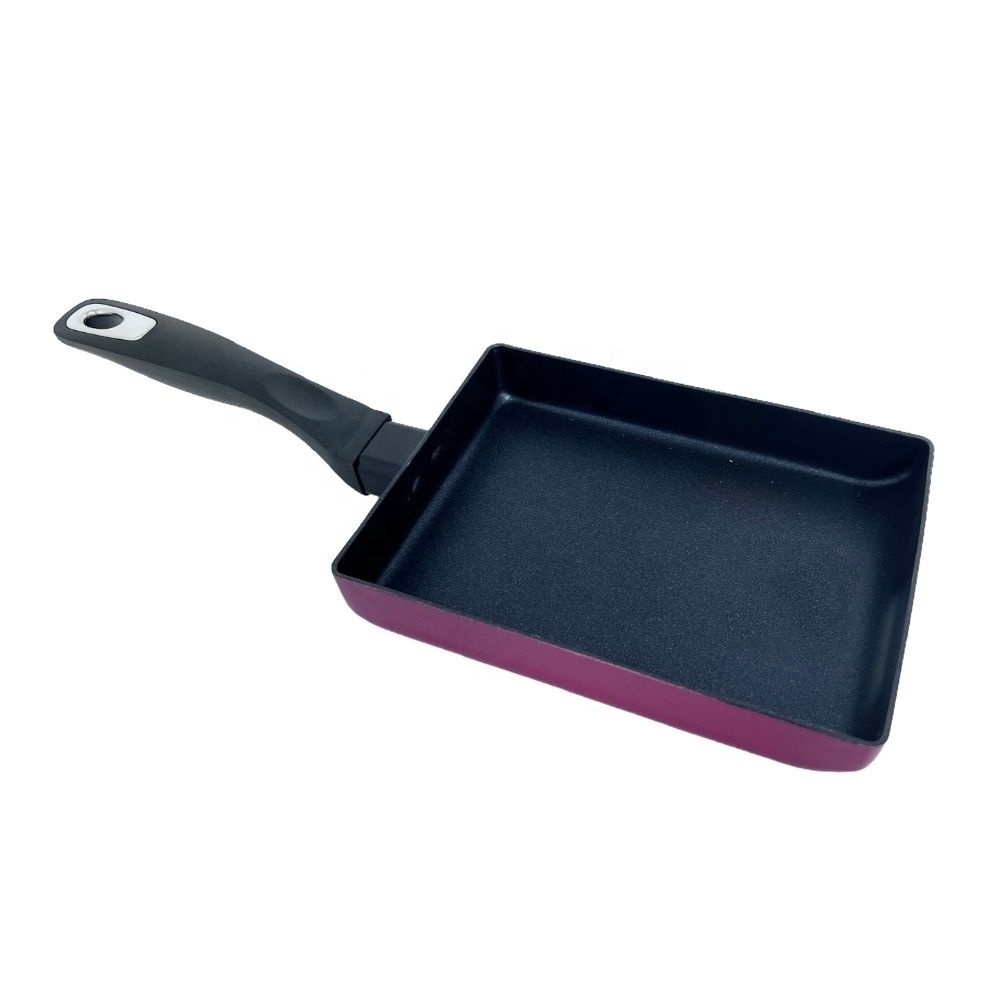 Safe Material 2 Layer Coating Japanese Tamagoyaki Omelette Pan Cooking Non Stick Frying Pan