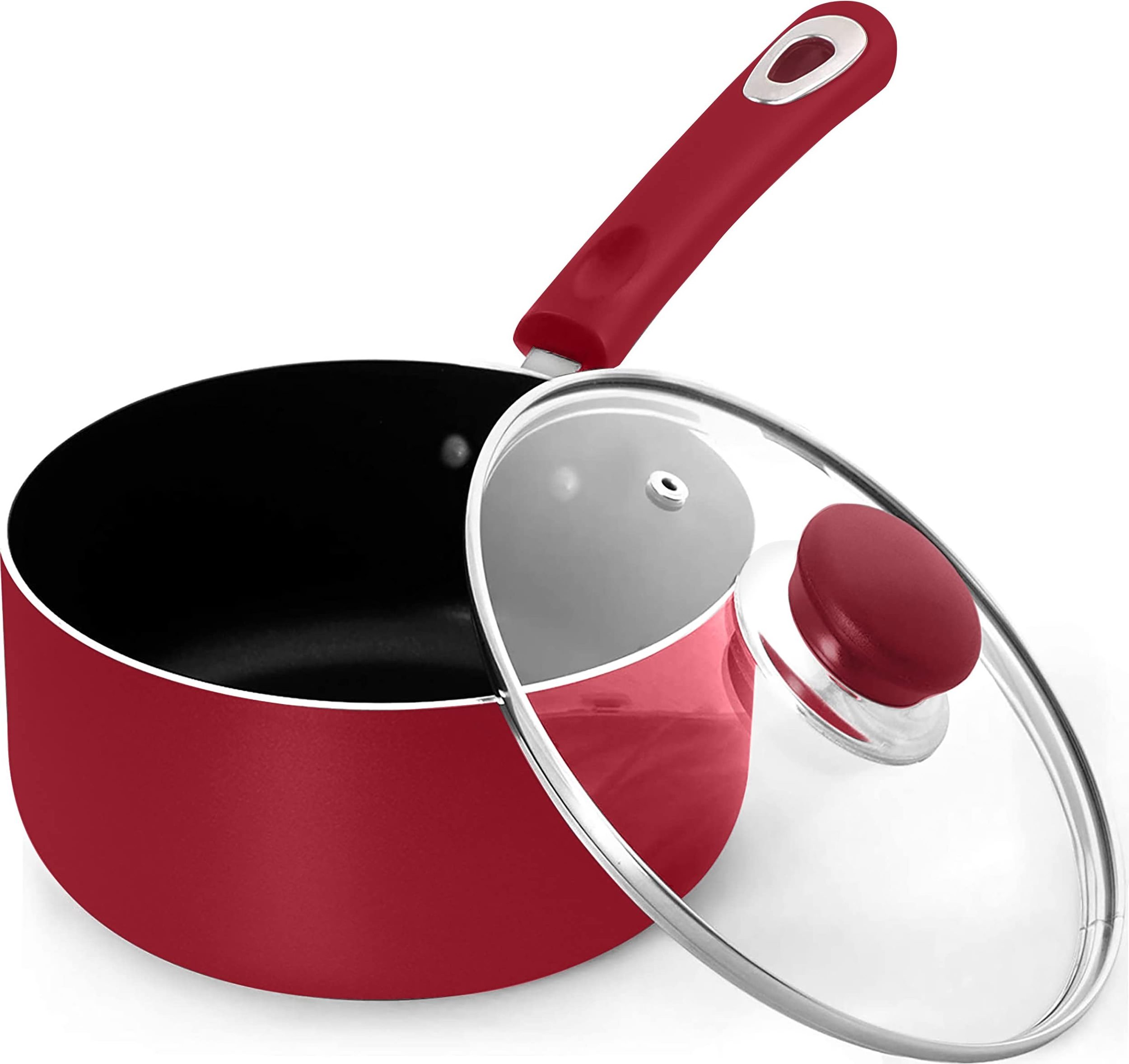 Hot Selling 18cm 20cm 22cm 24cm 26cm Custom Logo Size Nonstick Milk Sauce Pot Pan with Lid