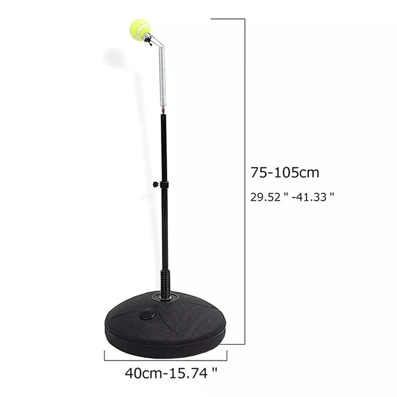 Adjustable Tennis Ball Trainer with base  Swing Trainer Practice Training Tool Tennis Grip