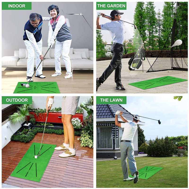 30x60 cm Impact Golf Training Mat for Swing Detection Batting Backyard Practice Hitting Mats Indoor Equipment Dropshipping