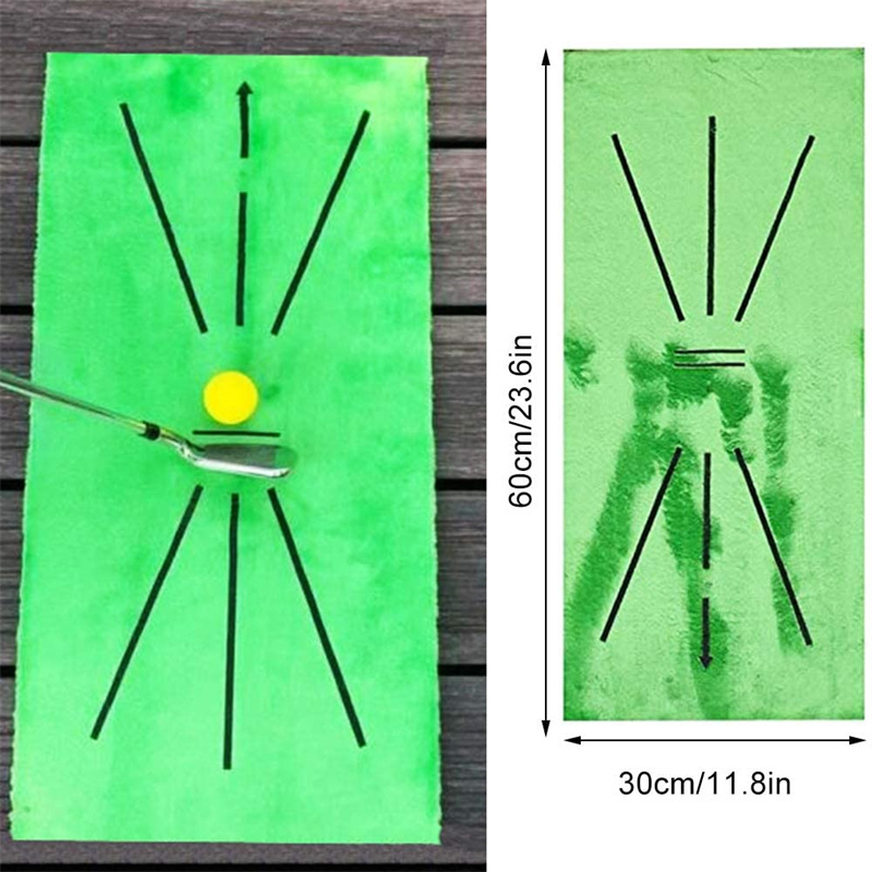 30x60 cm Impact Golf Training Mat for Swing Detection Batting Backyard Practice Hitting Mats Indoor Equipment Dropshipping