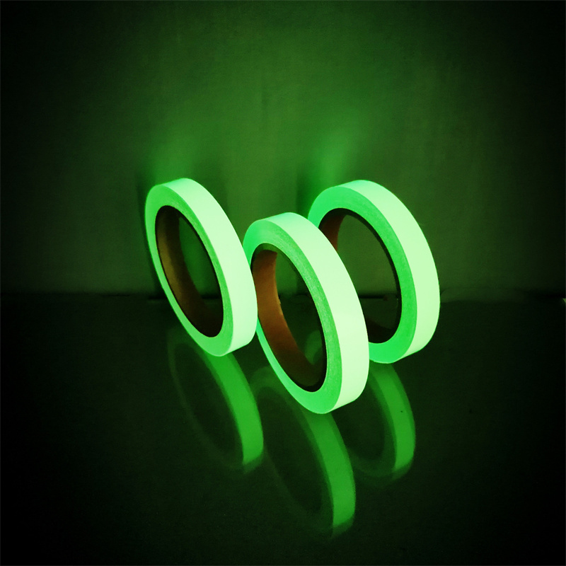 Luminous Tape Fluorescent Night Self adhesive Glow In Dark Safety Film Sticker Safety Security Stage Decor home gym Decoration