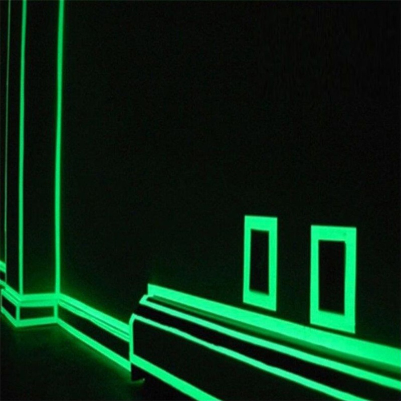 Luminous Tape Fluorescent Night Self adhesive Glow In Dark Safety Film Sticker Safety Security Stage Decor home gym Decoration