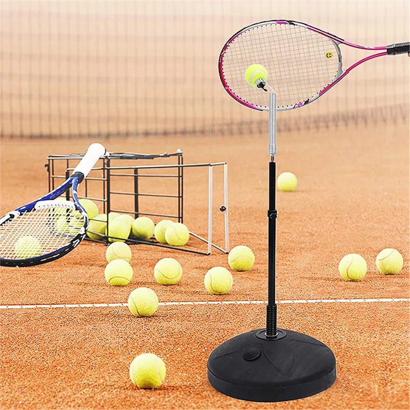 Adjustable Tennis Ball Trainer with base  Swing Trainer Practice Training Tool Tennis Grip