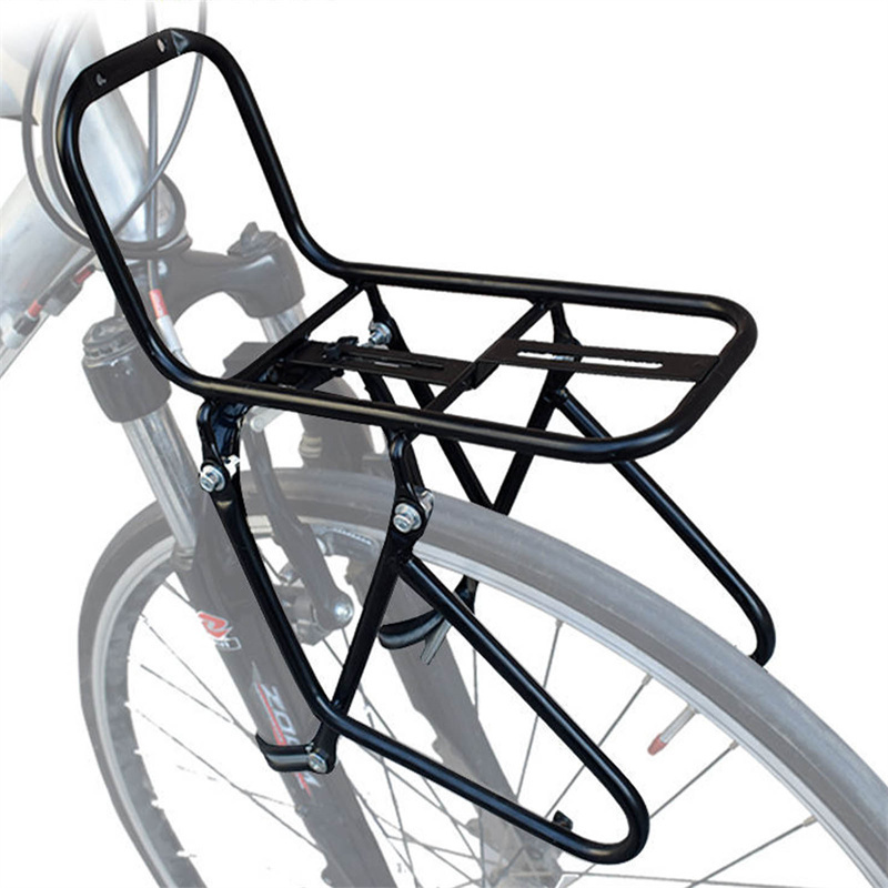 Bicycle Front Rack 15KG Load Bike Luggage Shelf Carrier Panniers Bracket  Outdoor Cycling Accessories