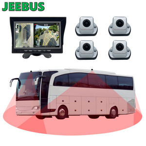 Around View 3D Car Security Driving Parking 360 Degree Camera Bird View System for Bus Truck Vehicle