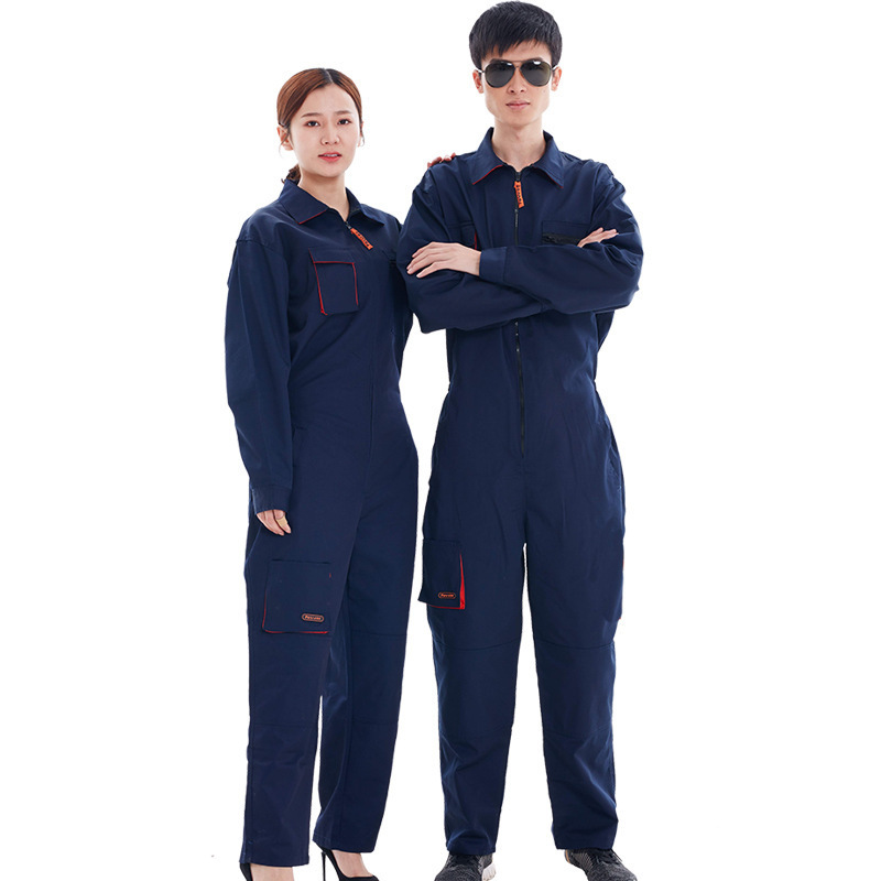 Factory Supply High Visibility Mechanic Work Wear Oil And Gas Mining Industrial Safety Workwear Uniform