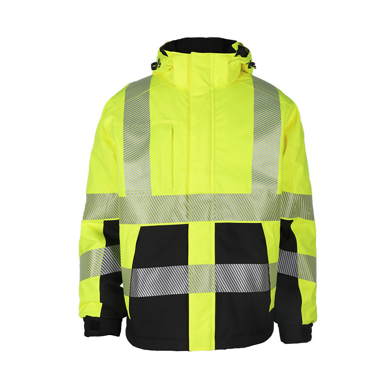 High Quality Reflective Safety Traffic T Shirt 1 Piece Construction Hi Vis Work Shirts With Pocket T-shirts