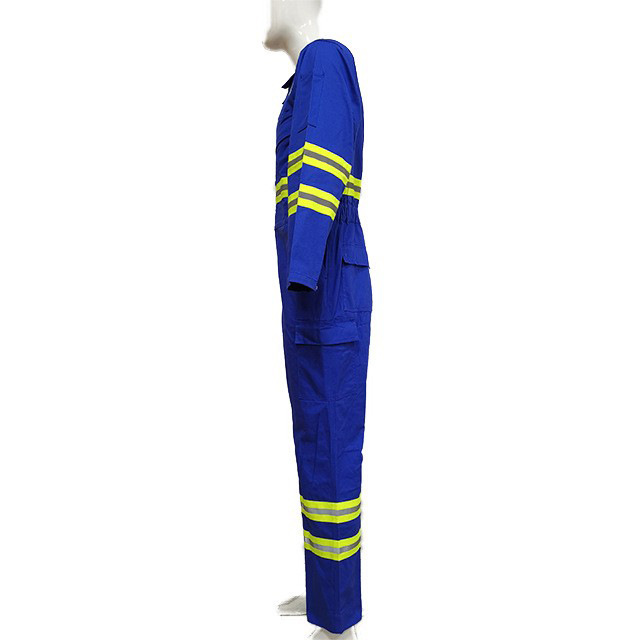 Wholesale Fire Resistant Workwear Safety Clothing Flame Retardant Reflective Hi vis Long Sleeve Work Wear Fr Coverall