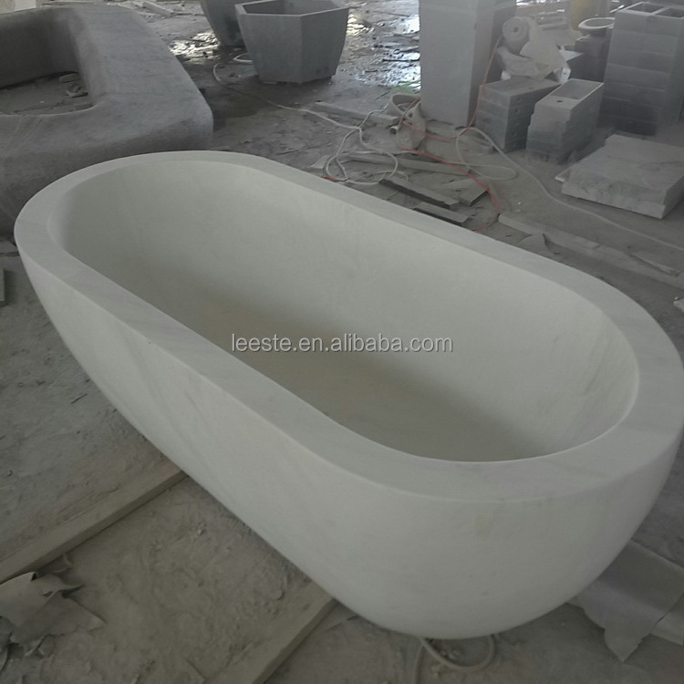 Hot Selling Natural Portable Bathroom Tubs Marble Spa Bathtub For Hotel