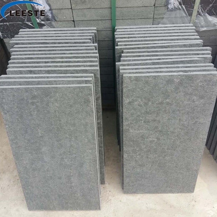 China price honed surface natural black basalt Rock for landscaping floor pavers