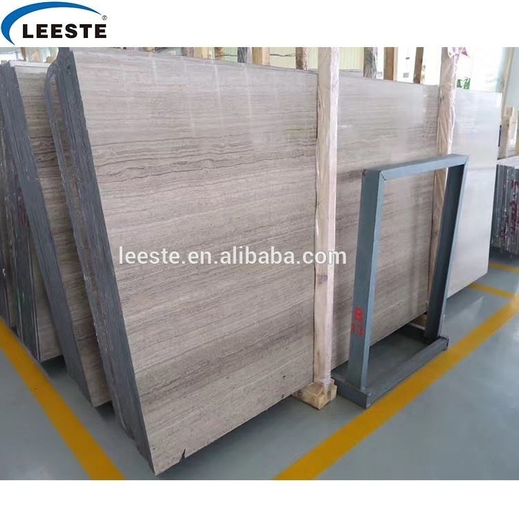 Athen Grey marble For Interior Decoration Grain Grey Wooden Marble Slab tile