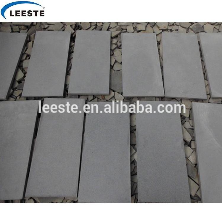 Chinese Natural Bluestone Pavers Grey Basalt Table Tumbled Blue Limestone Tile