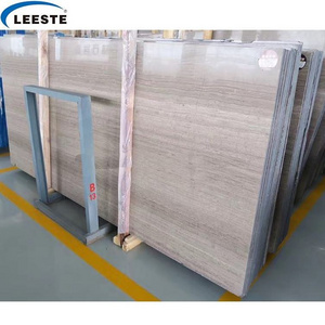 Athen Grey marble For Interior Decoration Grain Grey Wooden Marble Slab tile