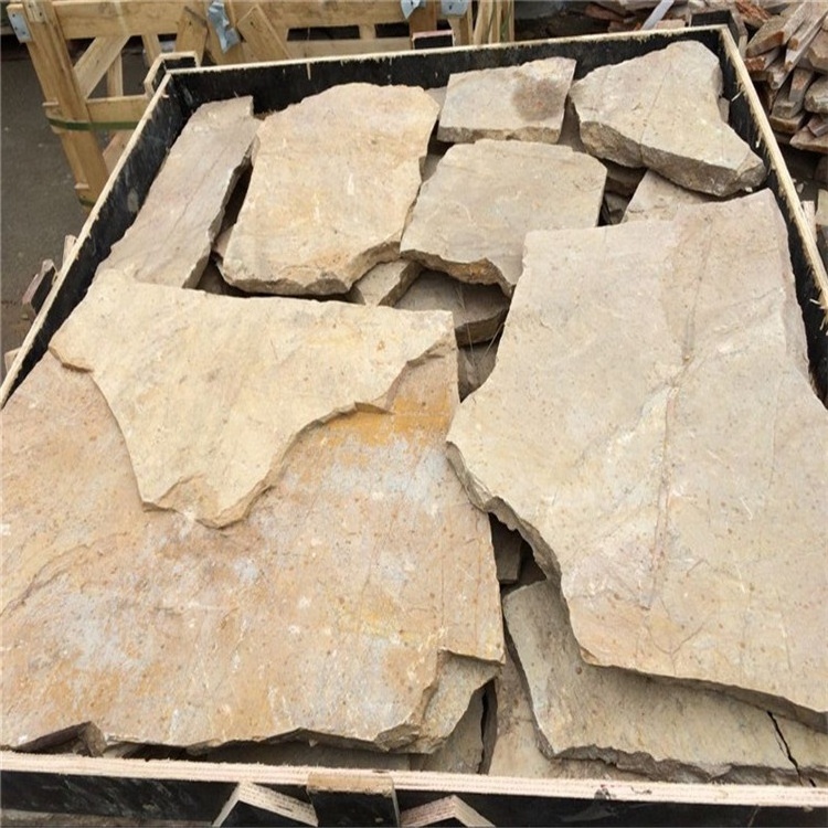 2020 Hot Selling Outdoor Paving Quartzite Flooring Slate Driveway Paver Irregular Tiles