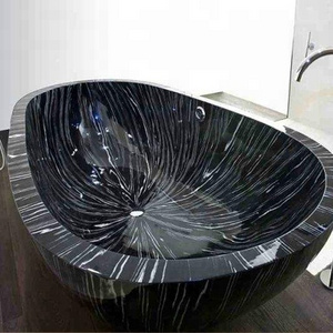 Hot Selling Natural Portable Bathroom Tubs Marble Spa Bathtub For Hotel