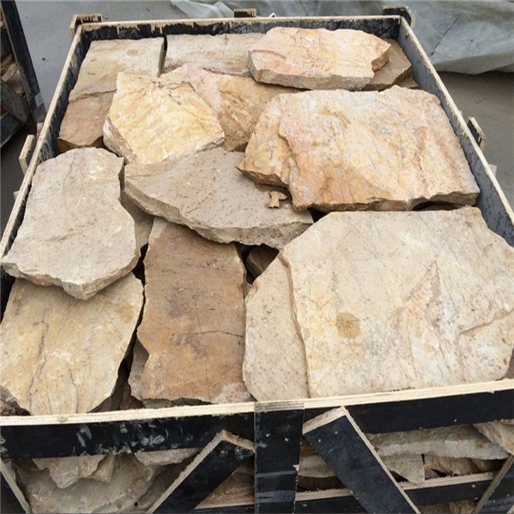 2020 Hot Selling Outdoor Paving Quartzite Flooring Slate Driveway Paver Irregular Tiles