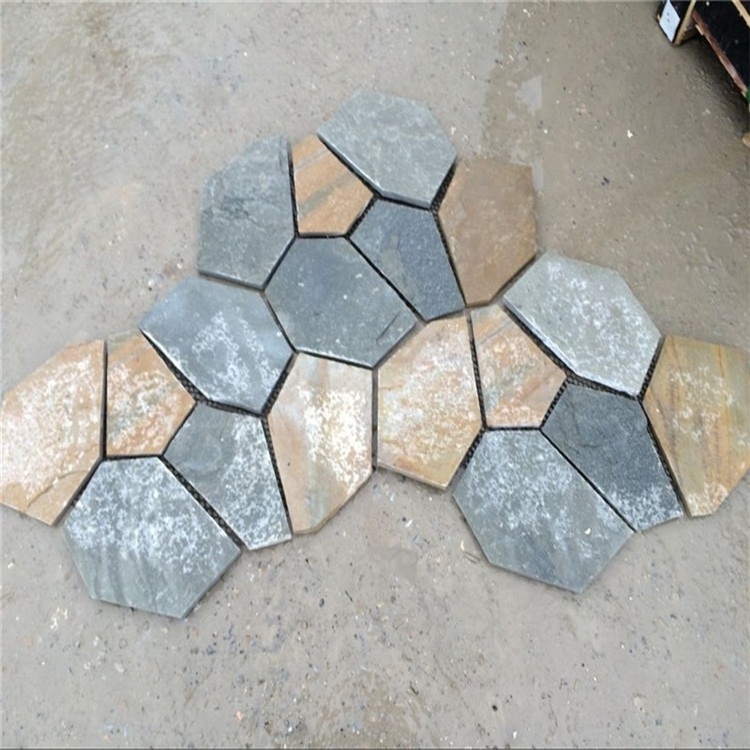 2020 Hot Selling Outdoor Paving Slates Flooring Slate Driveway Paver Flagstone Tiles