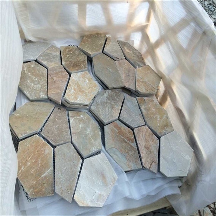 2020 Hot Selling Outdoor Paving Slates Flooring Slate Driveway Paver Flagstone Tiles