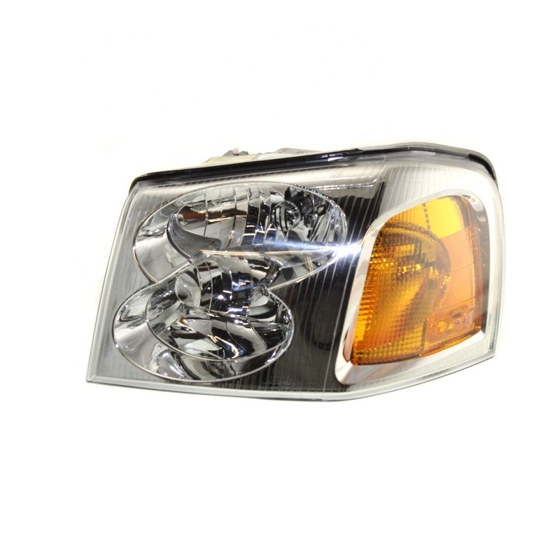 AS Headlight Assembly Compatible with 2007-2013 Toyota Tundra /2008-2017 Toyota Sequoia Chrome Housing Driver and Passenger Side