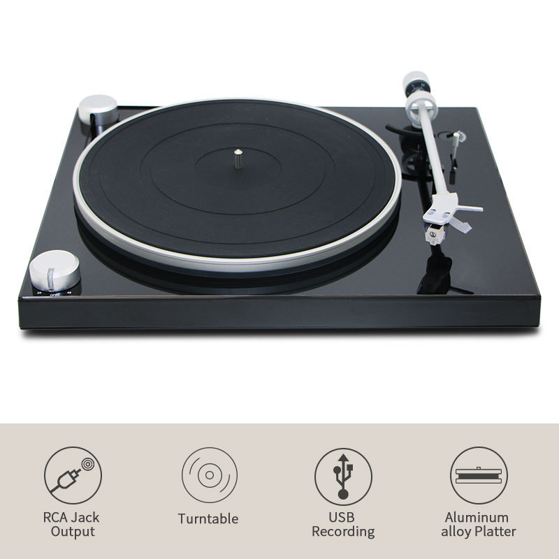 audiophile turntable plattenspieler usb vinyl lp record player  hifi needle turntable cartridge