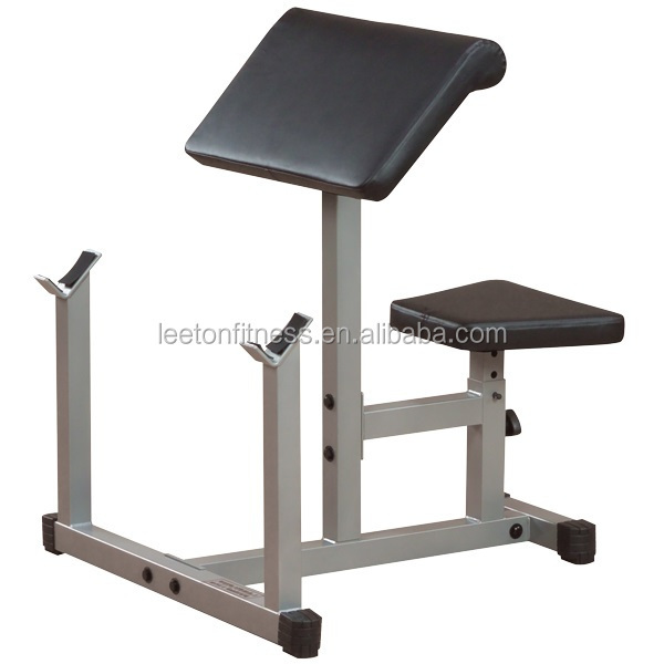 weight training bench Preacher Curl Bench