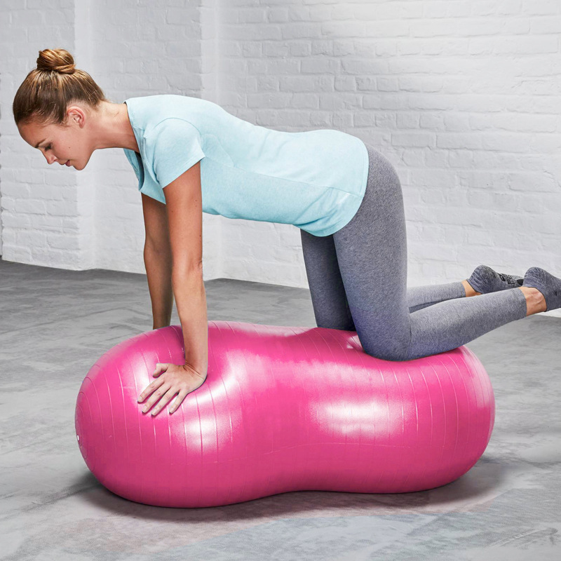 Hot Sale Inflatable PVC peanut Yoga Ball /Yoga Exercise Workout Ball