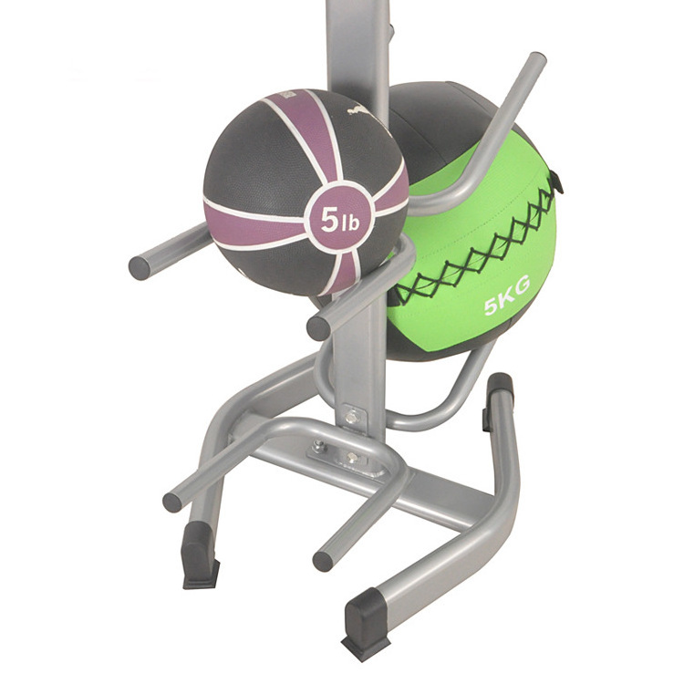 Exercise Ball Storage Stand to Display up to 5 Gym Balls Holder Rack for Medicine Weighted Ball Storage Tree Rack