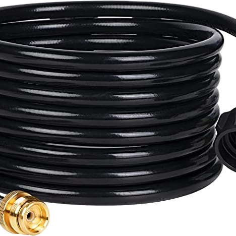 12 Feet Propane Hose Assembly with Both 3/8