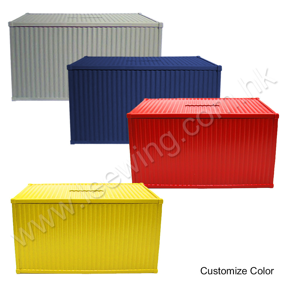 Customized Gift Item Multi-color Shipping Container Coin Bank Money Saving Box