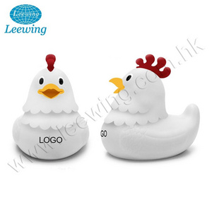 Creative Festival Easter Decoration Plastic PVC Vinyl Bath Toy Rubber Chicken Toy