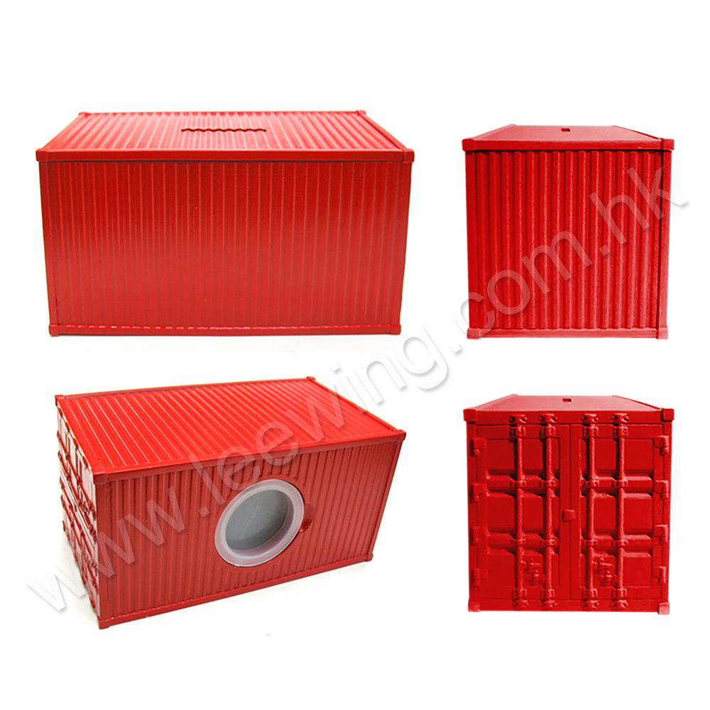 Customized Gift Item Multi-color Shipping Container Coin Bank Money Saving Box