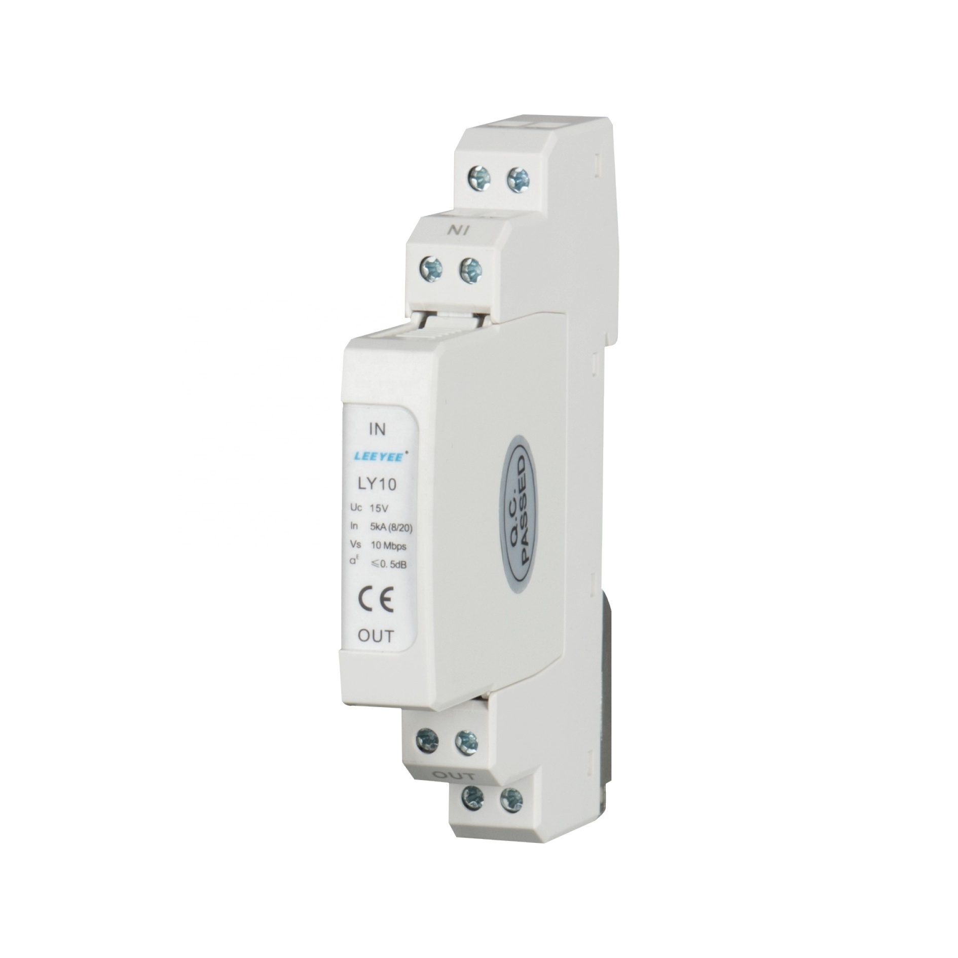 Leeyee RS485 Surge Protector DC 15V 5kA Surg Arrester Surge Protection Device For Home