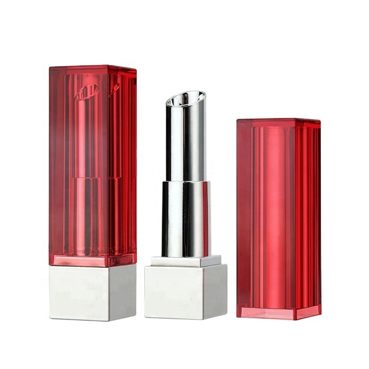 New square big custom lipstick tubes wholesale lipstick packaging empty lip balm tube luxury cosmetics packaging