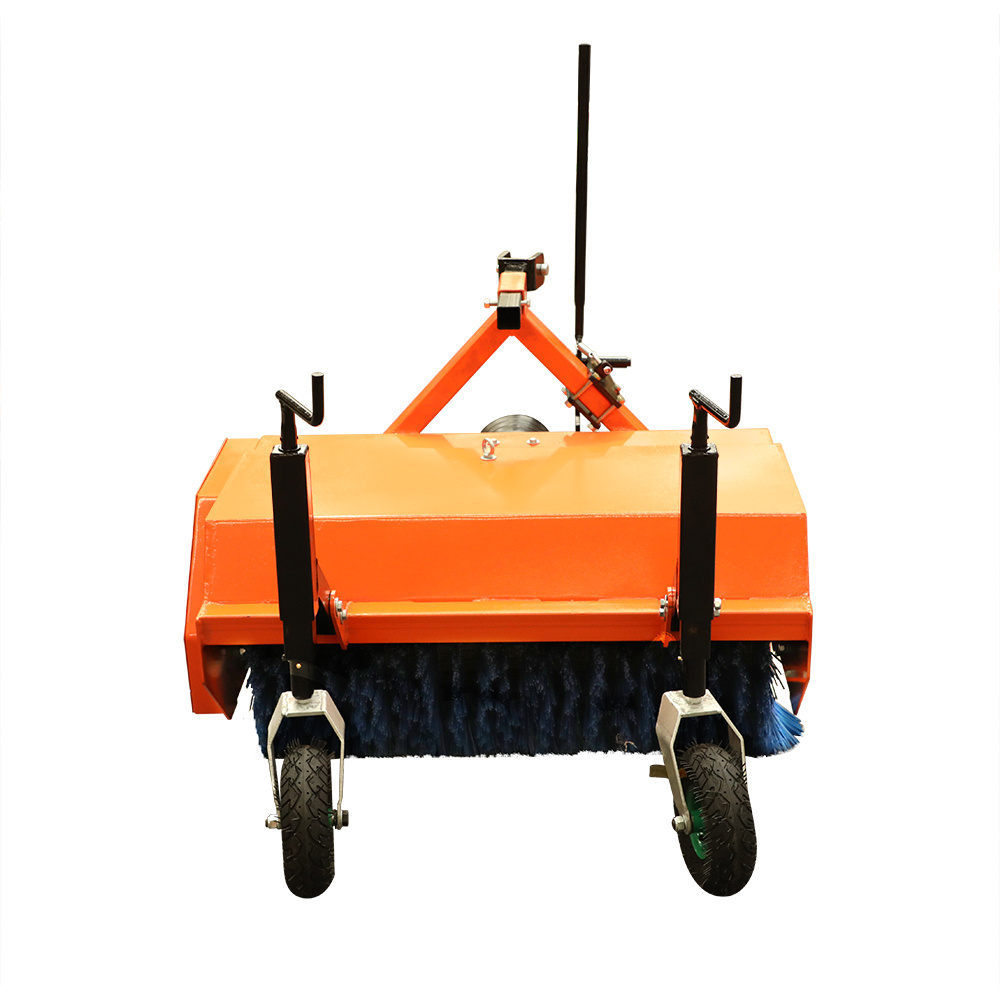 Tractor Hitch Nylon Brush 3 point hitch tractor tow broom road sweeper