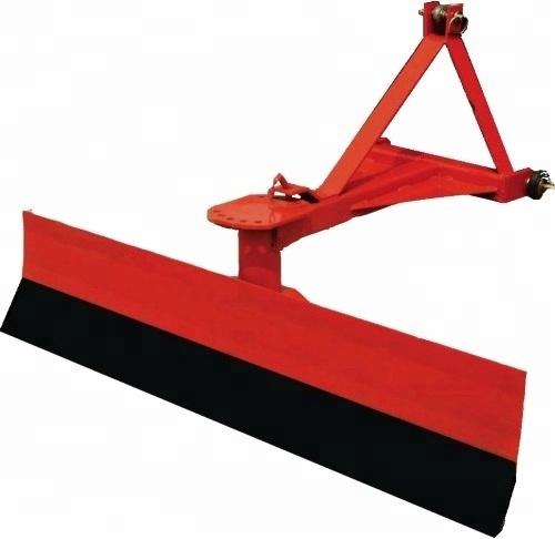 Farm land leveler 15-40HP box scraper tractor 3 point mounted grader blade